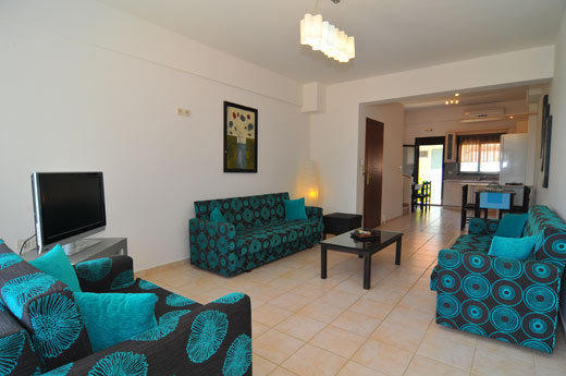 Golden Sunrise Apartments Chrisi Ammoudia Rum bild