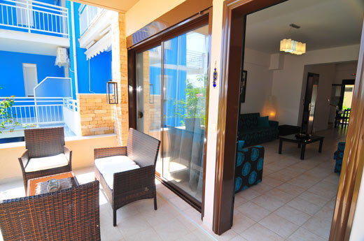 Golden Sunrise Apartments Chrisi Ammoudia Rum bild