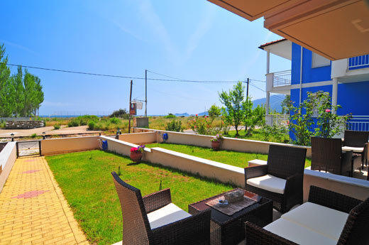Golden Sunrise Apartments Chrisi Ammoudia Exteriör bild
