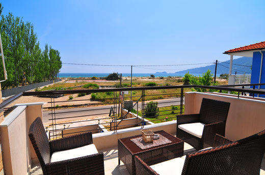Golden Sunrise Apartments Chrisi Ammoudia Exteriör bild