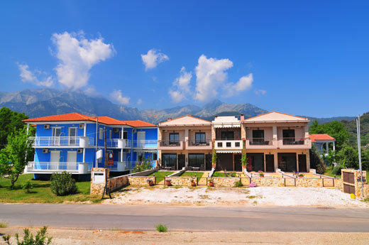 Golden Sunrise Apartments Chrisi Ammoudia Exteriör bild